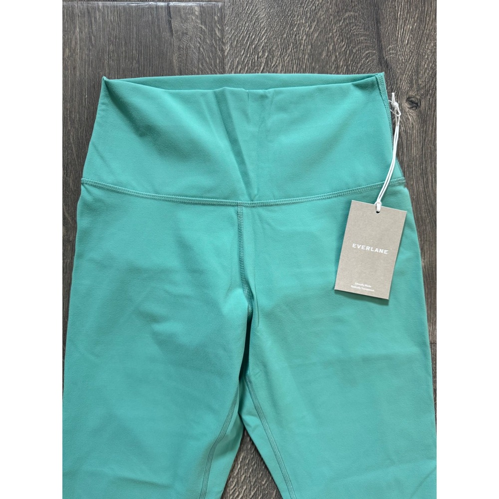 Everlane Perform Legging Regular S Soft Green Turquoise Teal Nylon NWT NEW